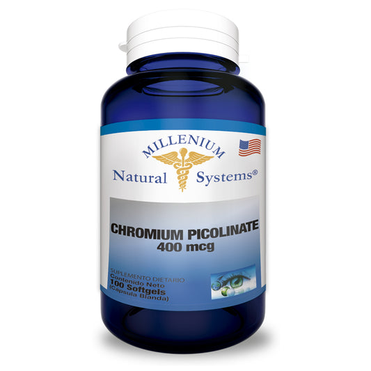 CHROMIUM PICOLINATE 400 MCG X 100