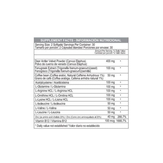 HGH ADVANCE 60 SOFTGELS
