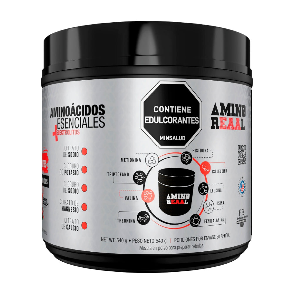 AMINO REAAL+ELETROLYTES - 30 SERV. - AMINOACIDOS EAA'S