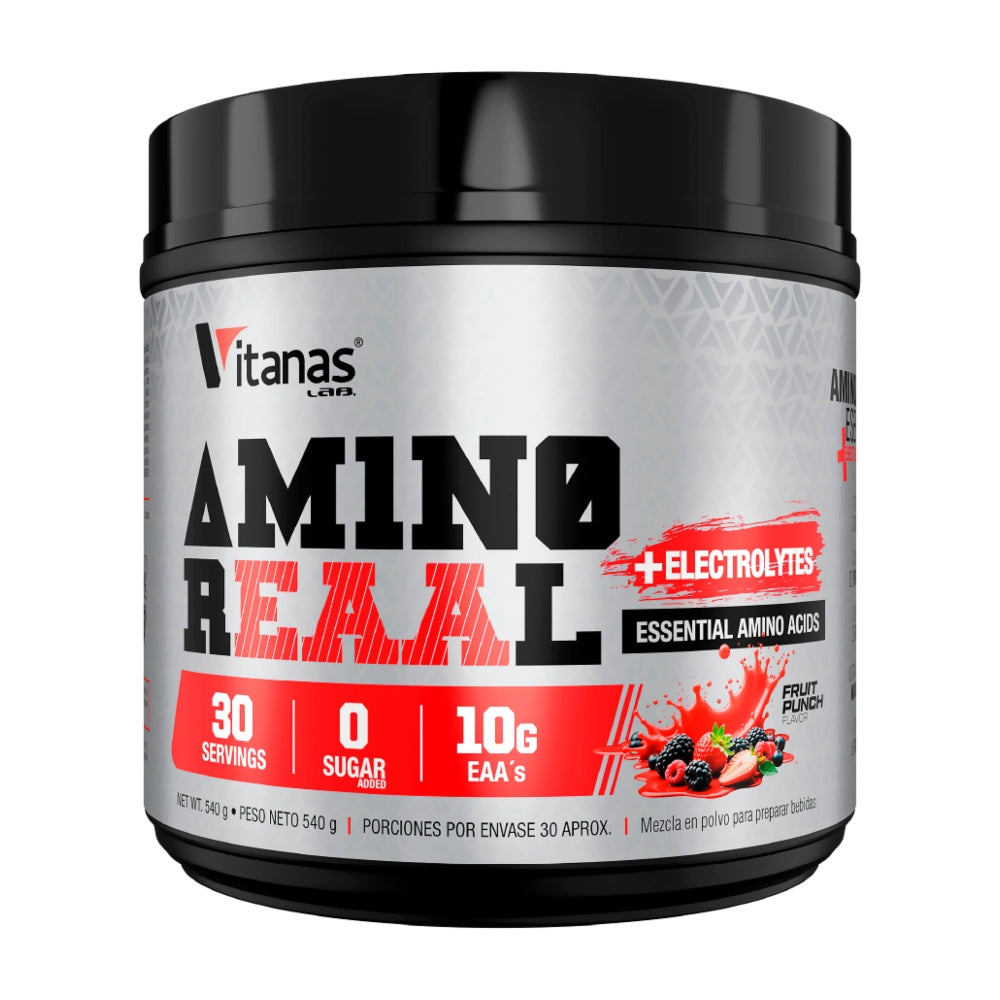 AMINO REAAL+ELETROLYTES - 30 SERV. - AMINOACIDOS EAA'S