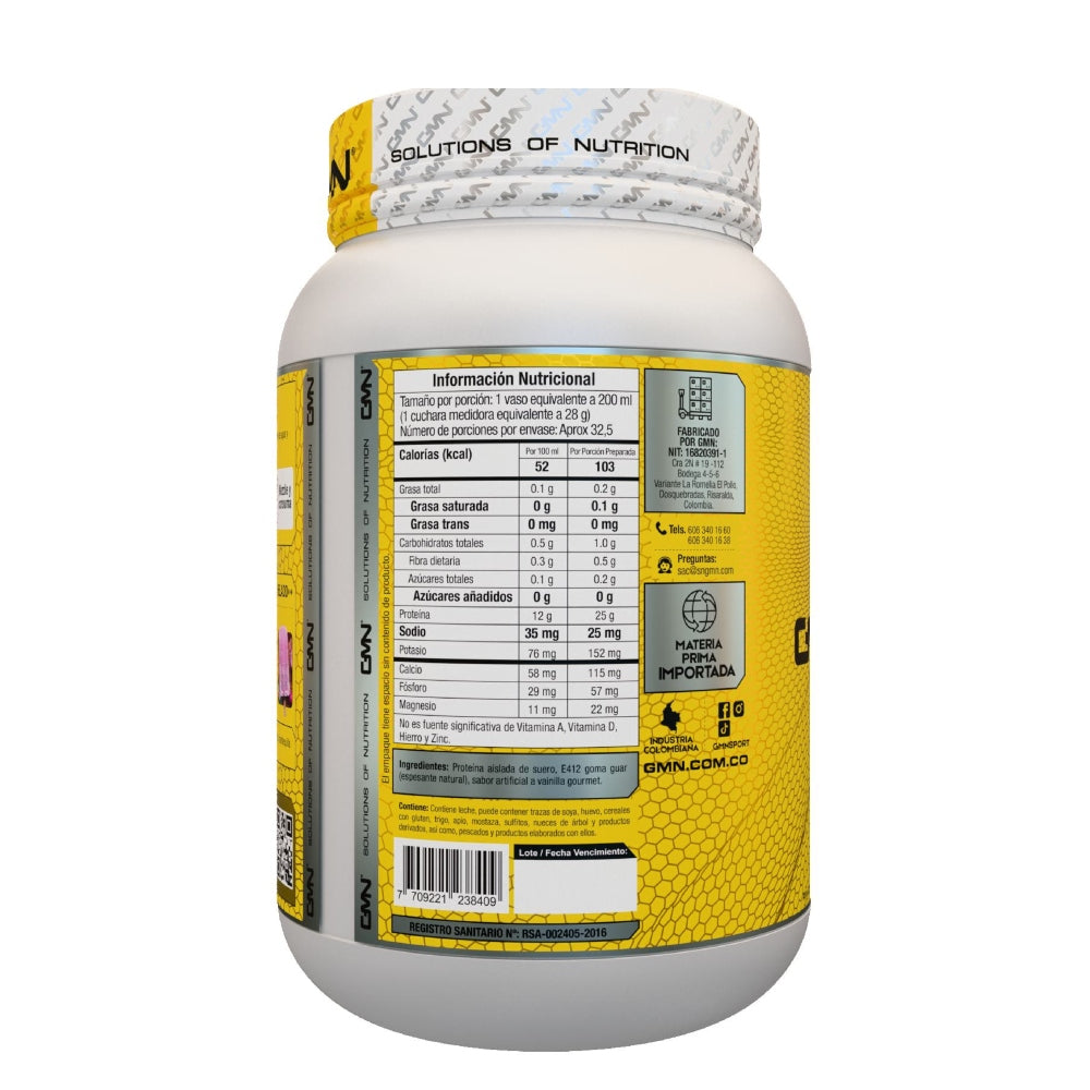 BE ONE VAINILLA 2 LB - PROTEINA AISLADA - GMN