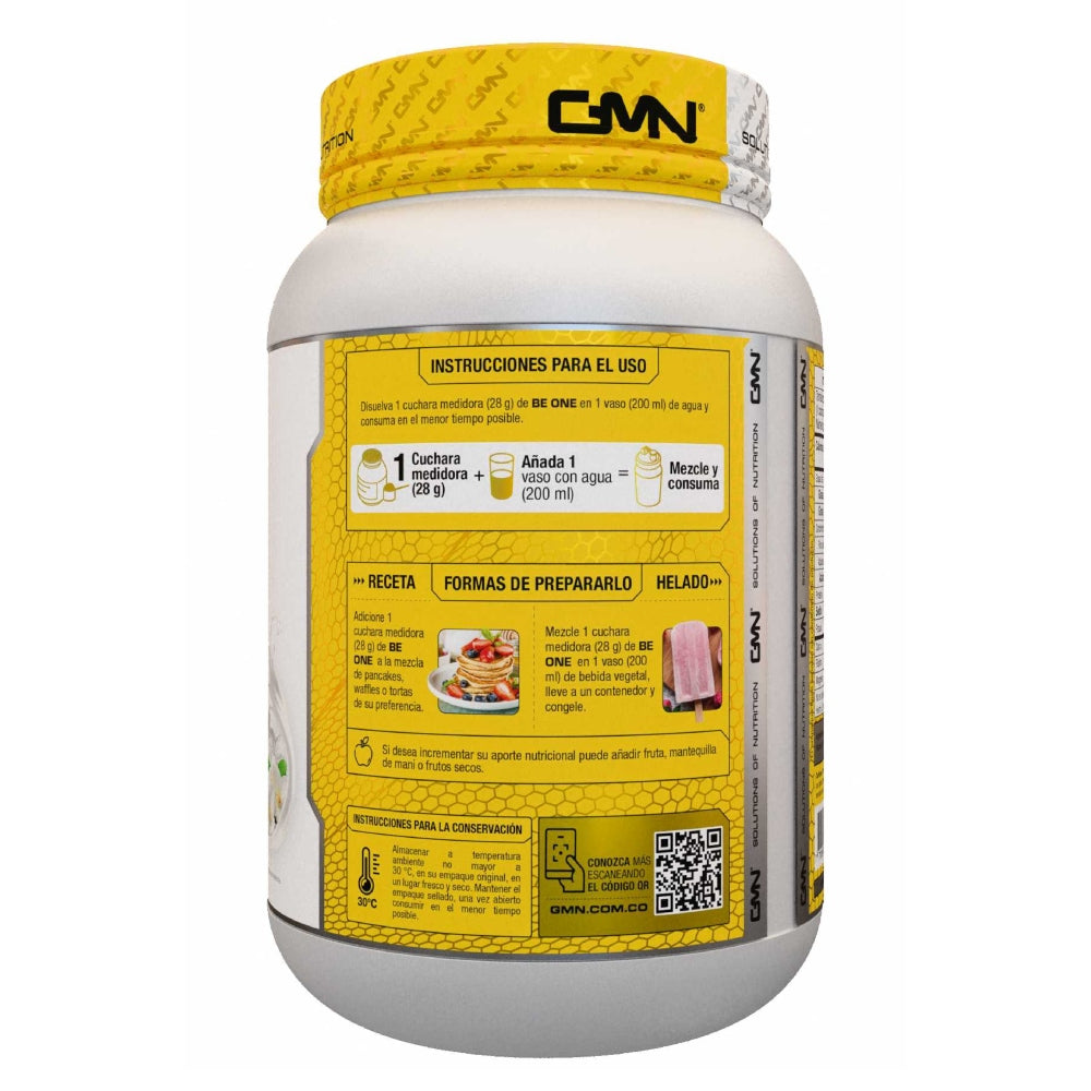 BE ONE VAINILLA 3 LB - PROTEINA AISLADA - GMN