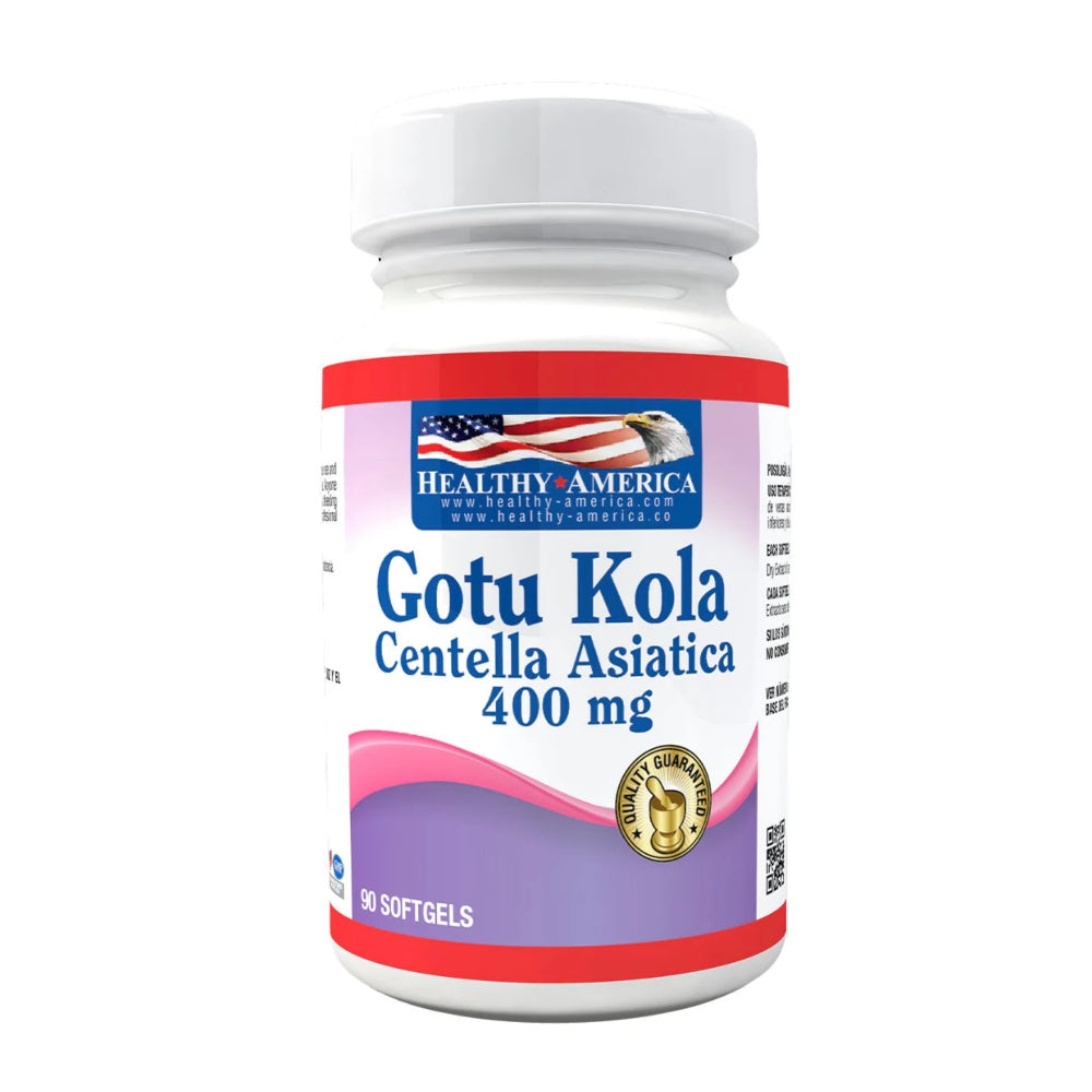 GOTU KOLA 400 MG - CENTELLA ASIÁTICA
