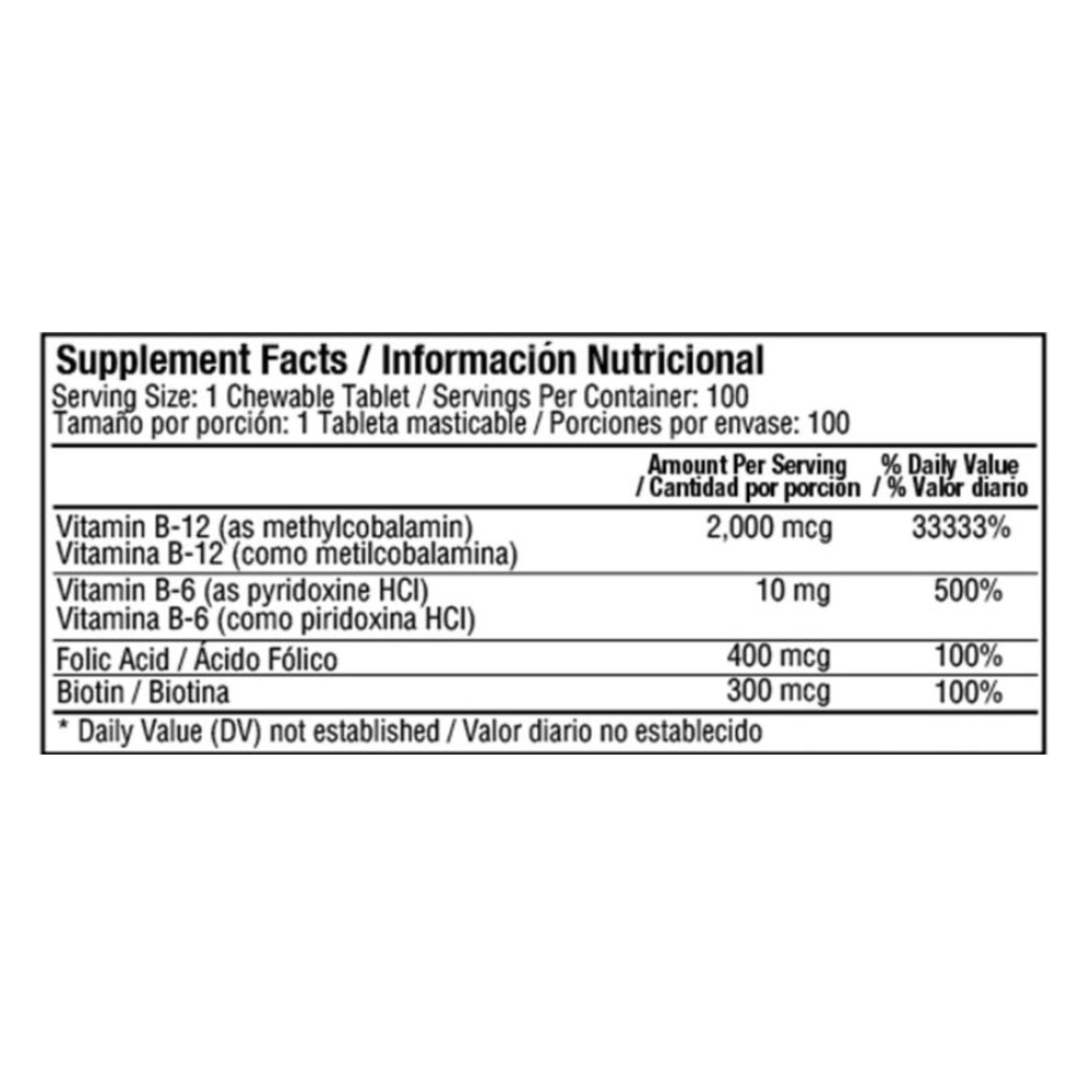 METHYL B-12 2.000 MCG - METHYL COBALAMIN