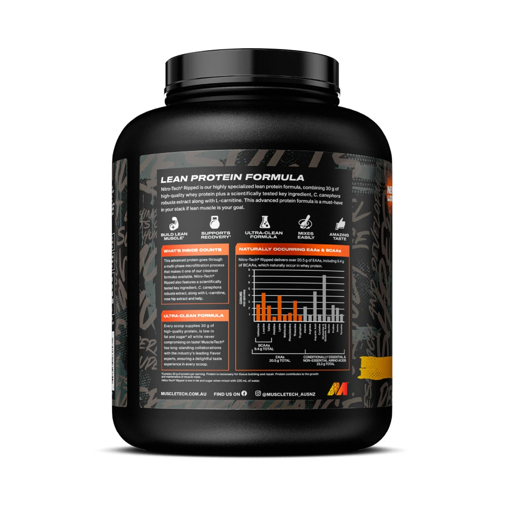 NITRO TECH RIPPED 4 LBS VAINILLA