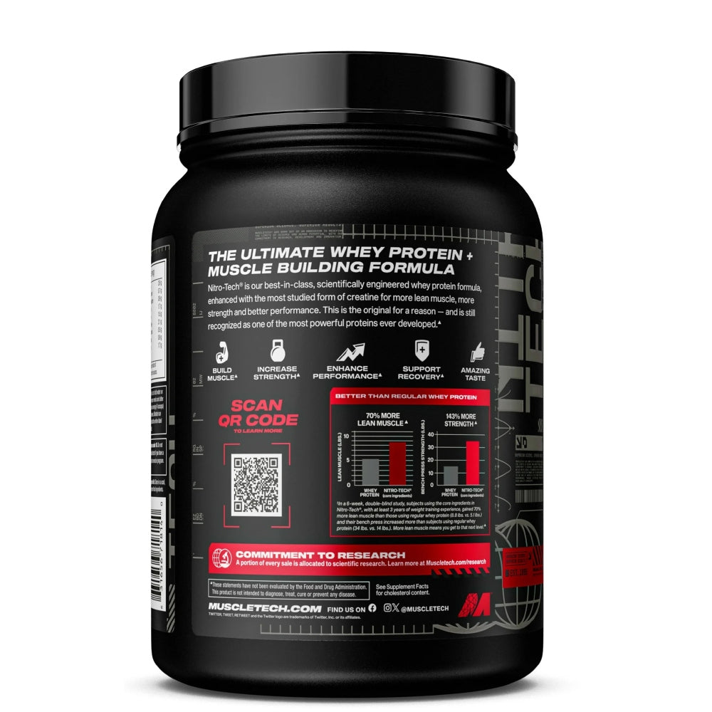 NITRO TECH 2 LB - PROTEINA CON CREATINA