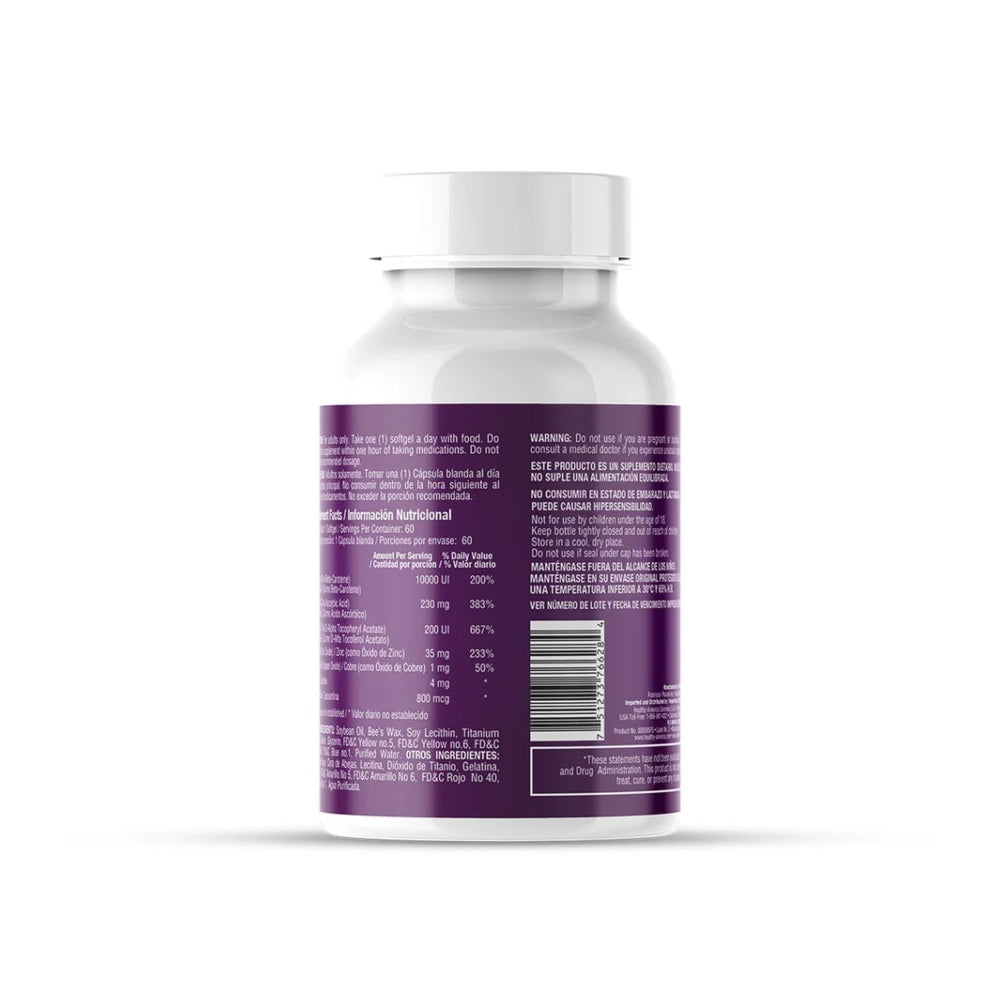 OCCUS - 60 SOFTGELS - CON LUTEÍNA Y ZEAXANTINA