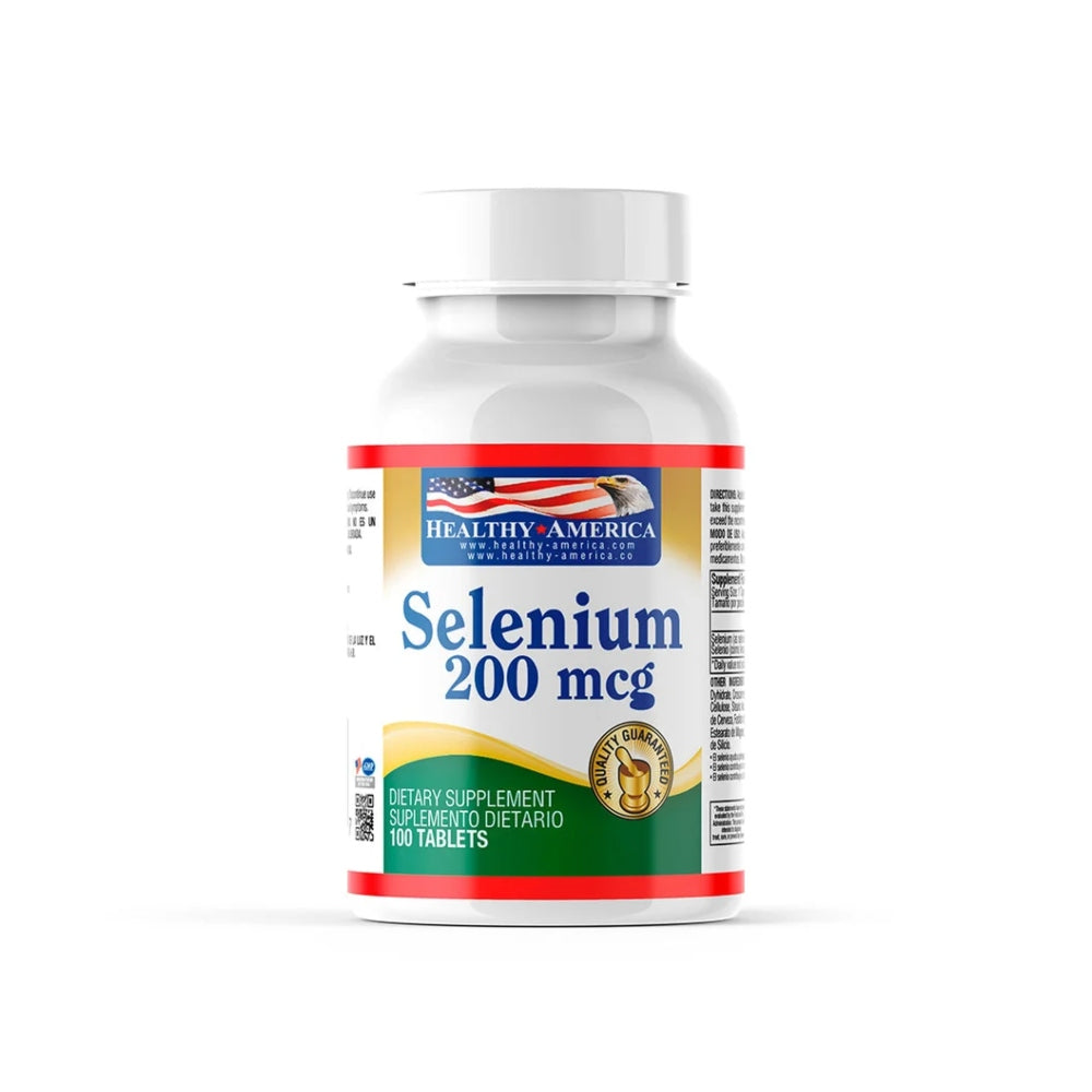 SELENIUM 200 MCG - 100 TABLETAS
