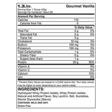 ISO 100 1.3 LB - PROTEÍNA AISLADA - DYMATIZE