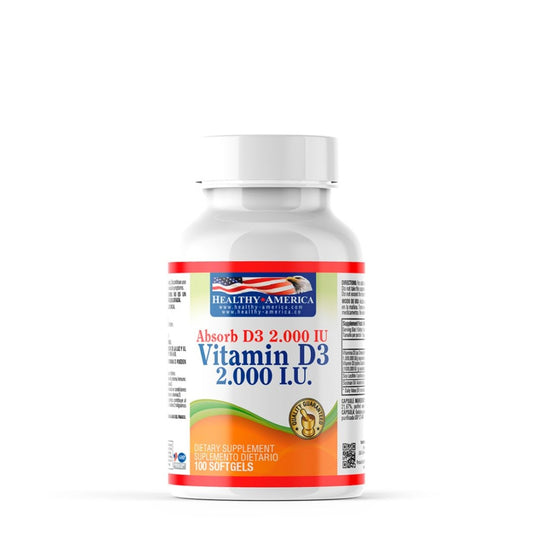 VITAMINA D3 2000 IU 100 SOFTGELS