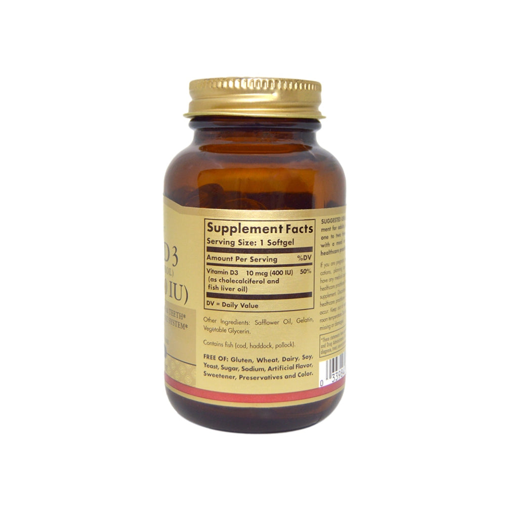 VITAMINA D3 400 IU - 100 SOFTGELS
