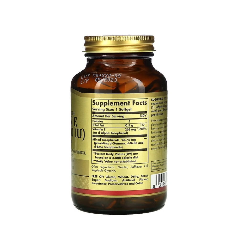 VITAMINA E 400IU - 100 SOFTGELS