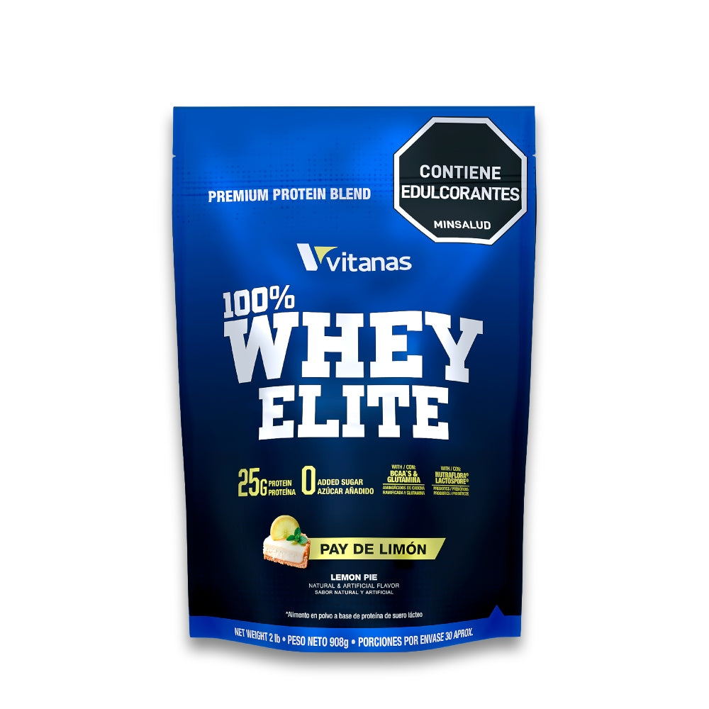 100% WHEY ELITE 2 LB - PROTEINA WHEY